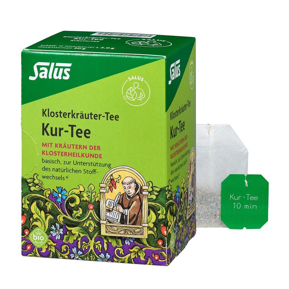 KUR TEE Klosterkräuter Bio Salus Filterbeutel - 15Stk