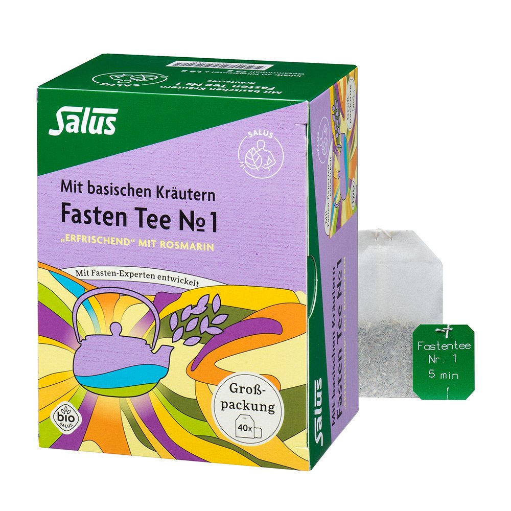 FASTENTEE Nr.1 erfrischend Bio Salus Filterbeutel - 40Stk