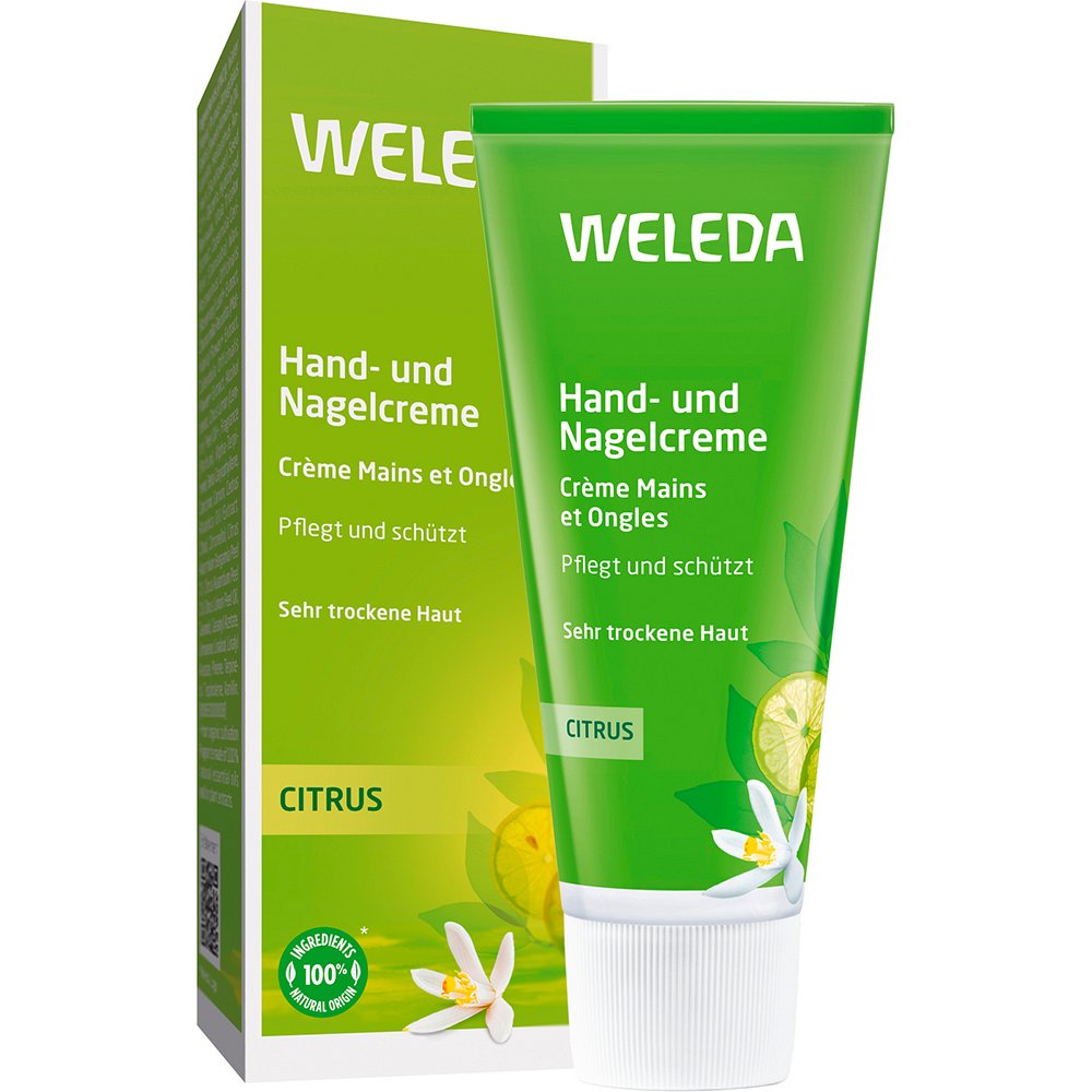 WELEDA Citrus Hand- und Nagelcreme - 50ml - Handcremes
