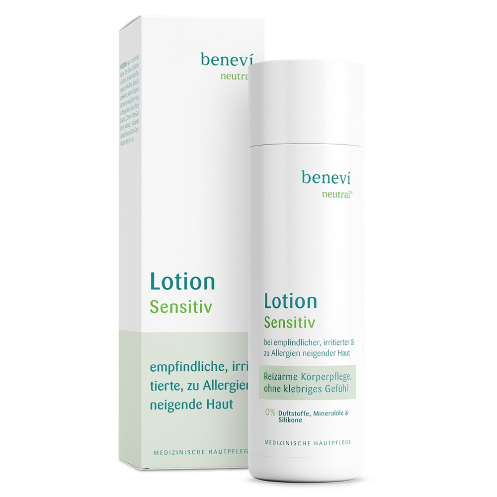 BENEVI neutral Lotion - 200ml - Pflege sensibler Haut
