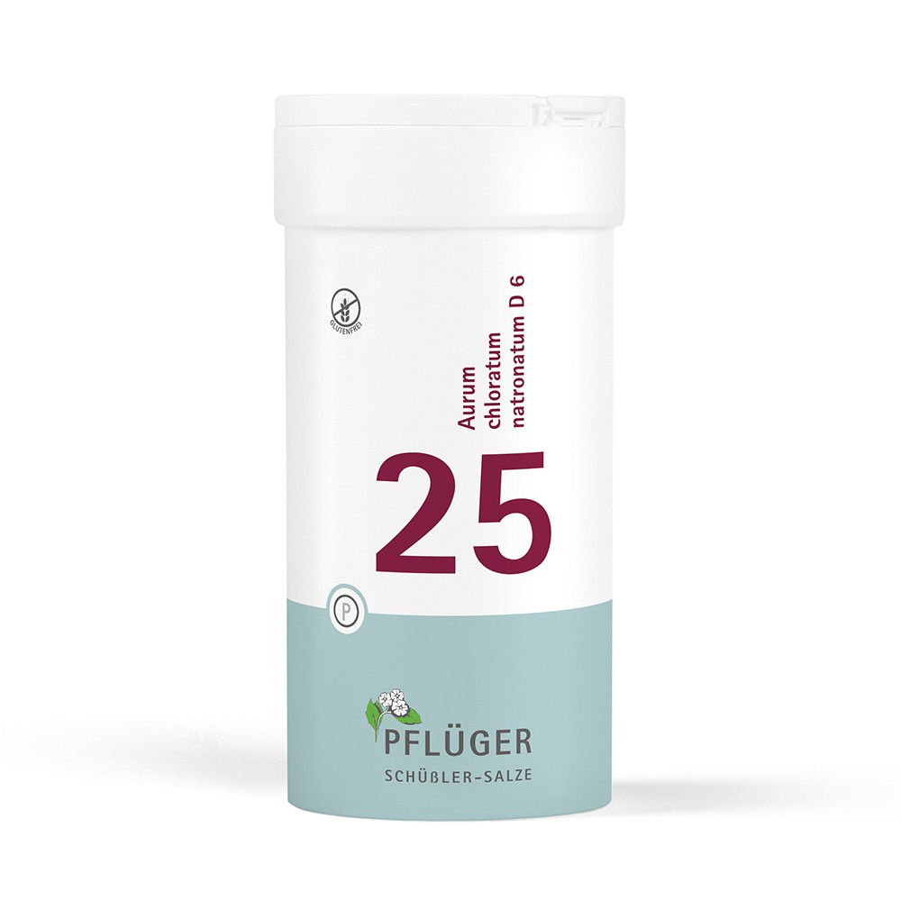 BIOCHEMIE Pflüger 25 Aurum chlorat.natron.D 6 Tab. - 400Stk - Pflüger