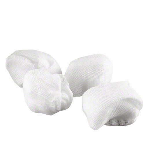 ASKINA Schlinggazetupfer pflaumengroß steril - 4Stk