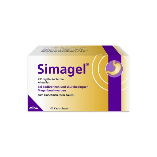 SIMAGEL Kautabletten - 100Stk - Entgiften-Entschlacken-Entsäuern