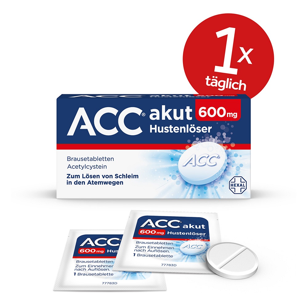 ACC akut 600 Brausetabletten - 10Stk - Erkältung