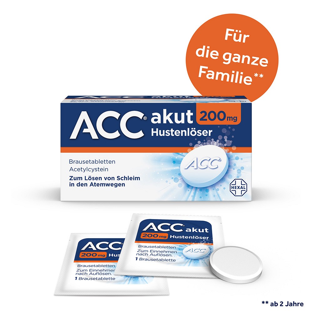 ACC akut 200 Brausetabletten - 20Stk - Erkältung