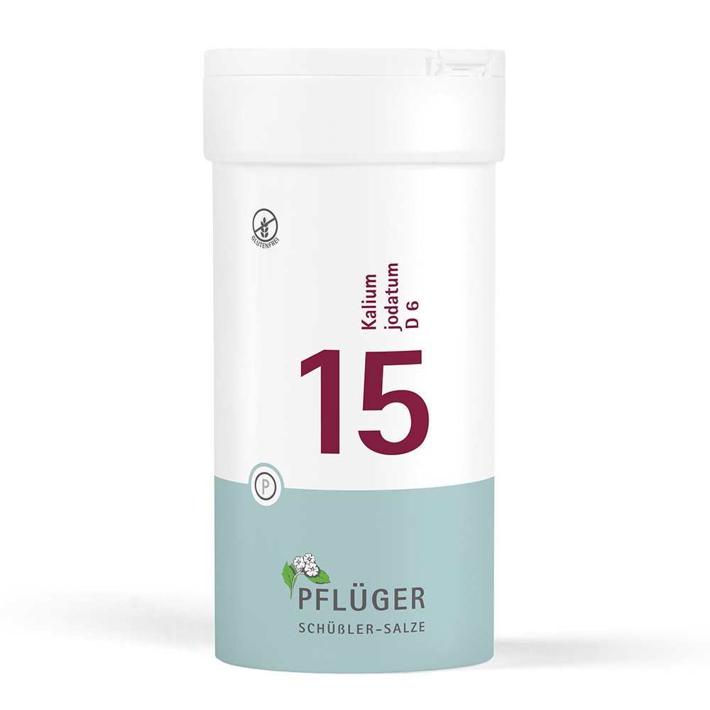 BIOCHEMIE Pflüger 15 Kalium jodatum D 6 Tabletten - 400Stk - Pflüger