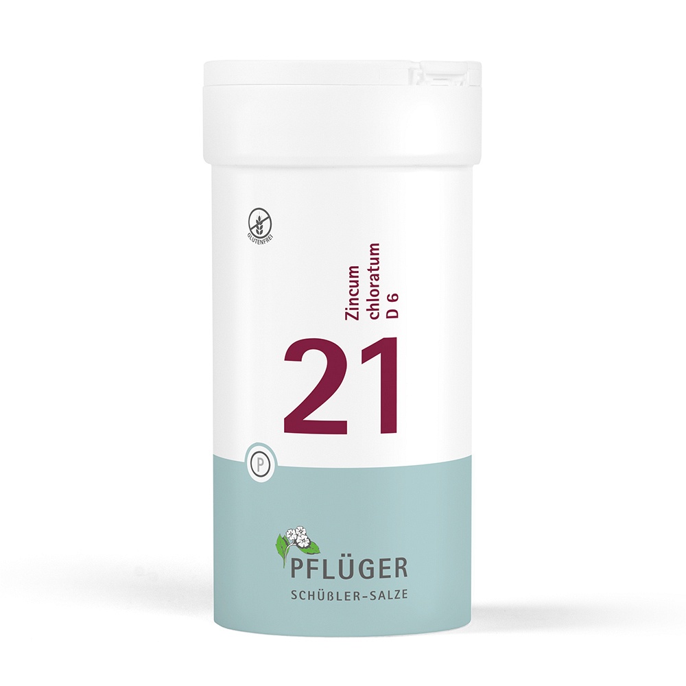 BIOCHEMIE Pflüger 21 Zincum chloratum D 6 Tabl. - 400Stk - Pflüger