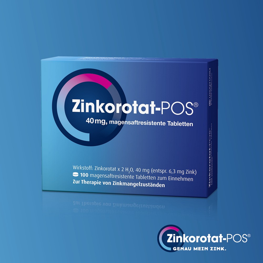ZINKOROTAT POS magensaftresistente Tabletten - 100Stk - Schwangerschaft & Stillzeit