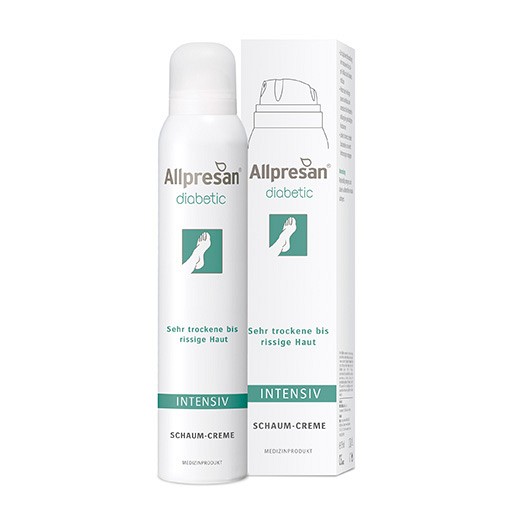 ALLPRESAN diabetic Fuß Intensiv Schaum - 200ml - Fußpflege für Diabetiker