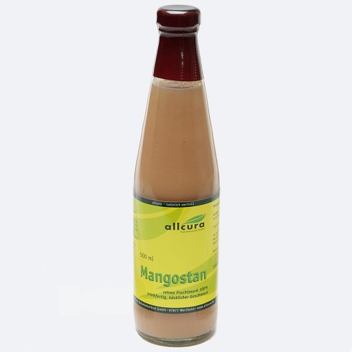 MANGOSTAN Wildwuchs reines Fruchtmark 100% Saft - 500ml