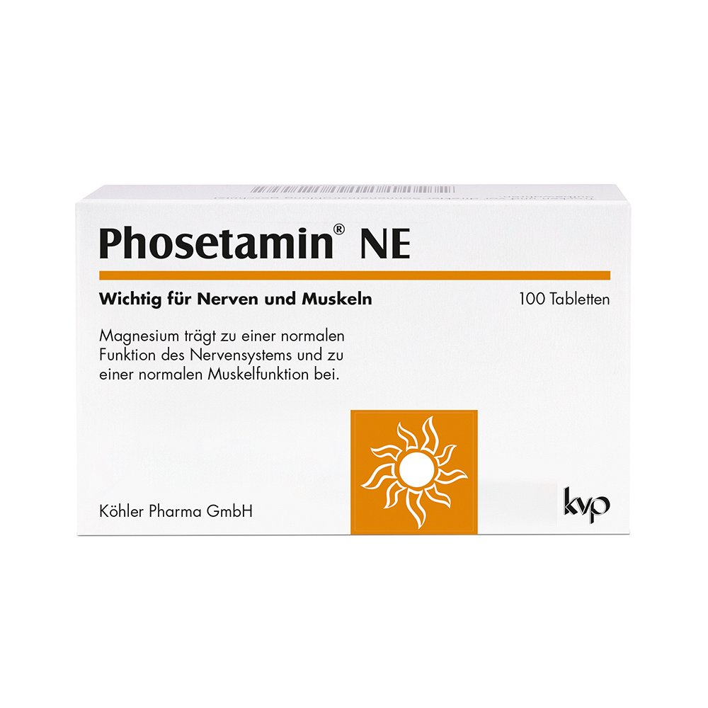 PHOSETAMIN NE Tabletten - 100Stk - Stress & Burnout