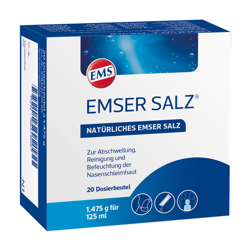 EMSER Salz 1,475 g Pulver - 20Stk - Nase