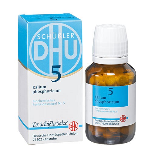 BIOCHEMIE DHU 5 Kalium phosphoricum D 3 Tabletten - 420Stk - DHU Schüßler Salz Nr.5