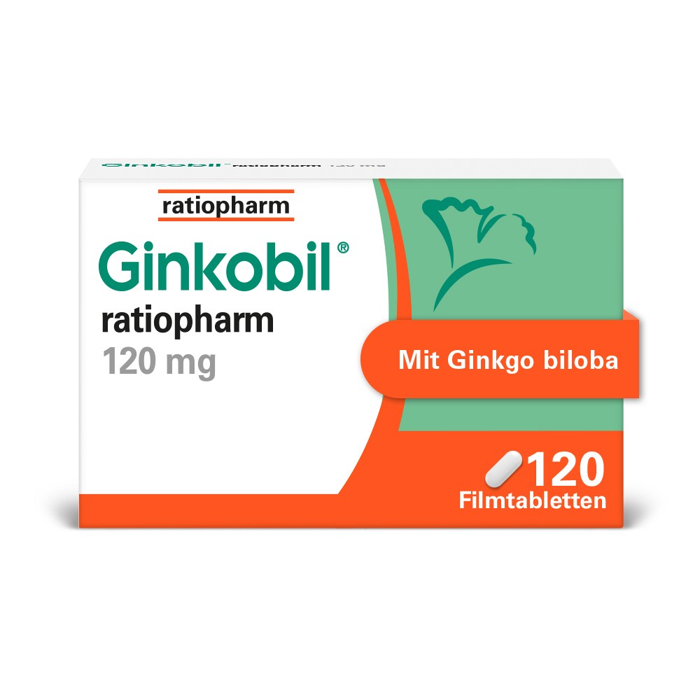 GINKOBIL-ratiopharm 120 mg Filmtabletten - 120Stk - SPAR-ABO