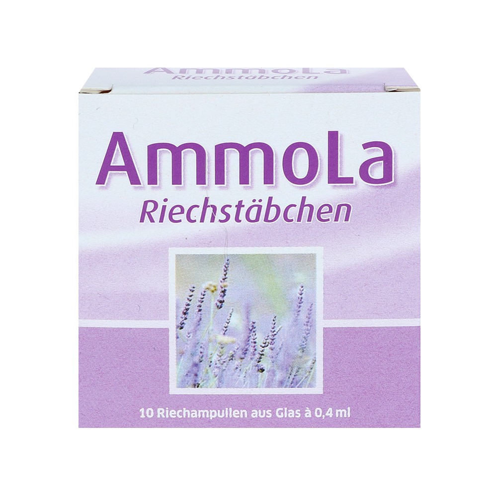 AMMOLA Riechstäbchen Riechampullen - 10X0.4ml - Beruhigung & Schlafen