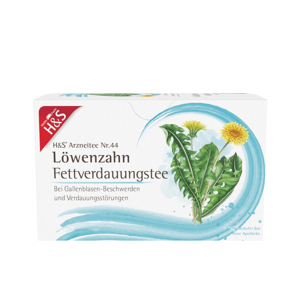 H&S Löwenzahn Filterbeutel - 20X2.0g - Magen, Darm und Leber