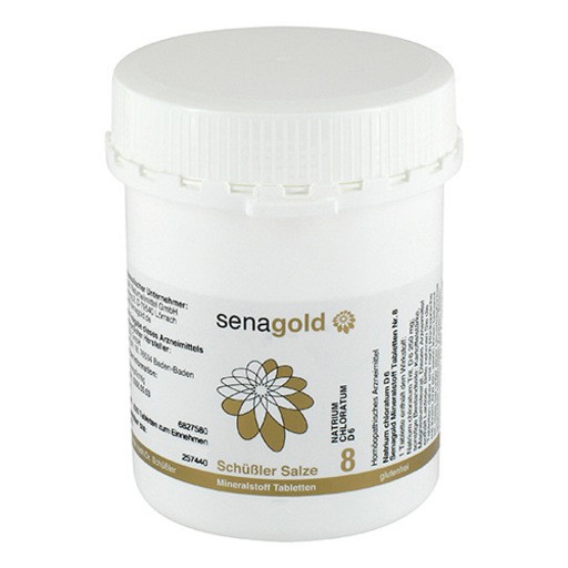 BIOCHEMIE Senagold 8 Natrium chloratum D 6 Tabl. - 1000Stk