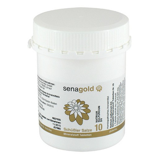 BIOCHEMIE Senagold 10 Natrium sulfuricum D 6 Tabl. - 1000Stk