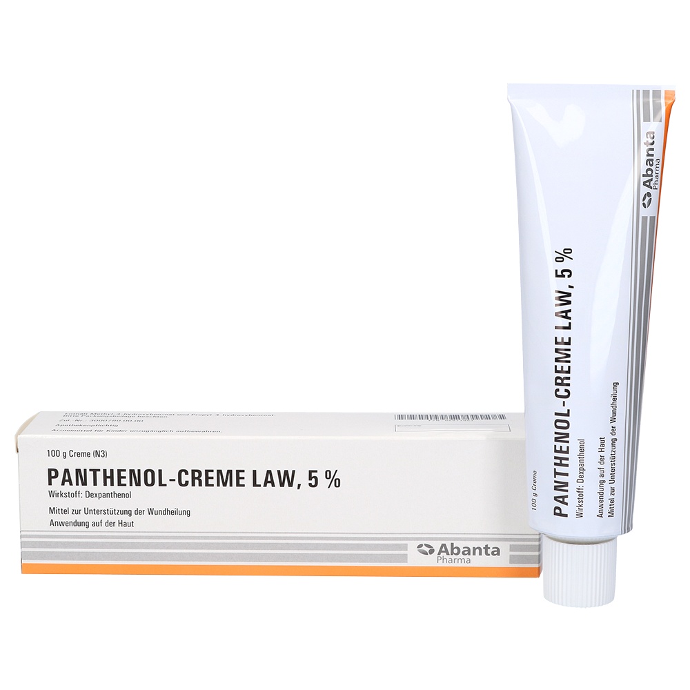 PANTHENOL Creme LAW 5% - 100g - Vegan