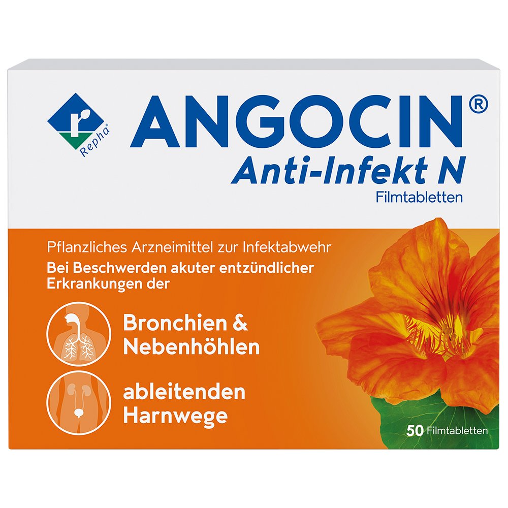 ANGOCIN Anti-Infekt N Filmtabletten - 50Stk - Stärkung Immunsystem