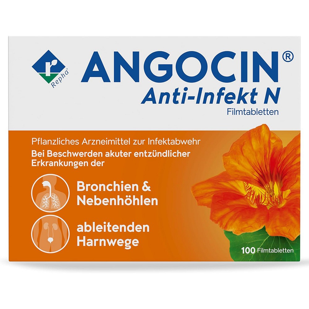 ANGOCIN Anti-Infekt N Filmtabletten - 100Stk - Erkältung