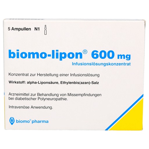 BIOMO-lipon 600 mg Ampullen - 5Stk