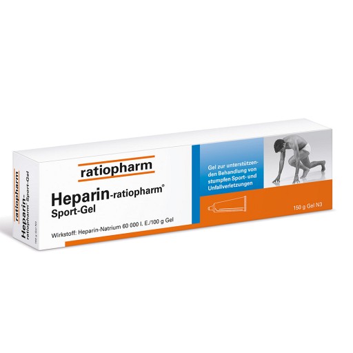 HEPARIN-RATIOPHARM Sport Gel - 150g - Bewegungsschmerzen