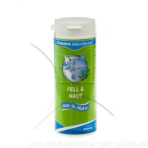 CANINA Kräuter-Doc Fell&Haut Pulver vet. - 150g - Haut & Fell