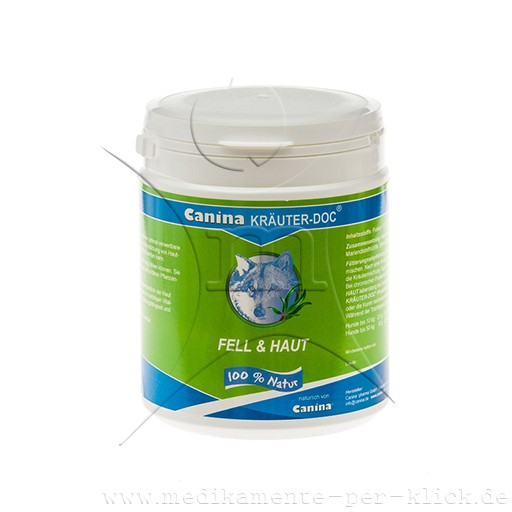 CANINA Kräuter-Doc Fell&Haut Pulver vet. - 300g - Haut & Fell