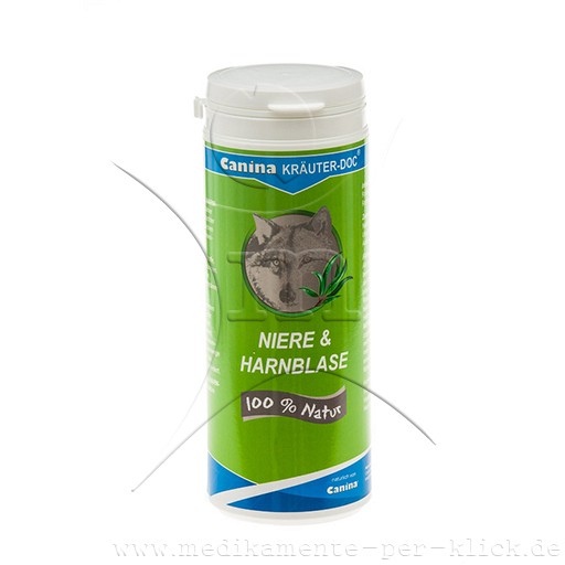 CANINA Kräuter-Doc Niere & Harnblase Pulver vet. - 150g - Leber & Niere