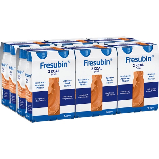 FRESUBIN 2 kcal DRINK Aprikose Pfirsich Trinkfl. - 24X200ml - Trinknahrung & Sondennahrung