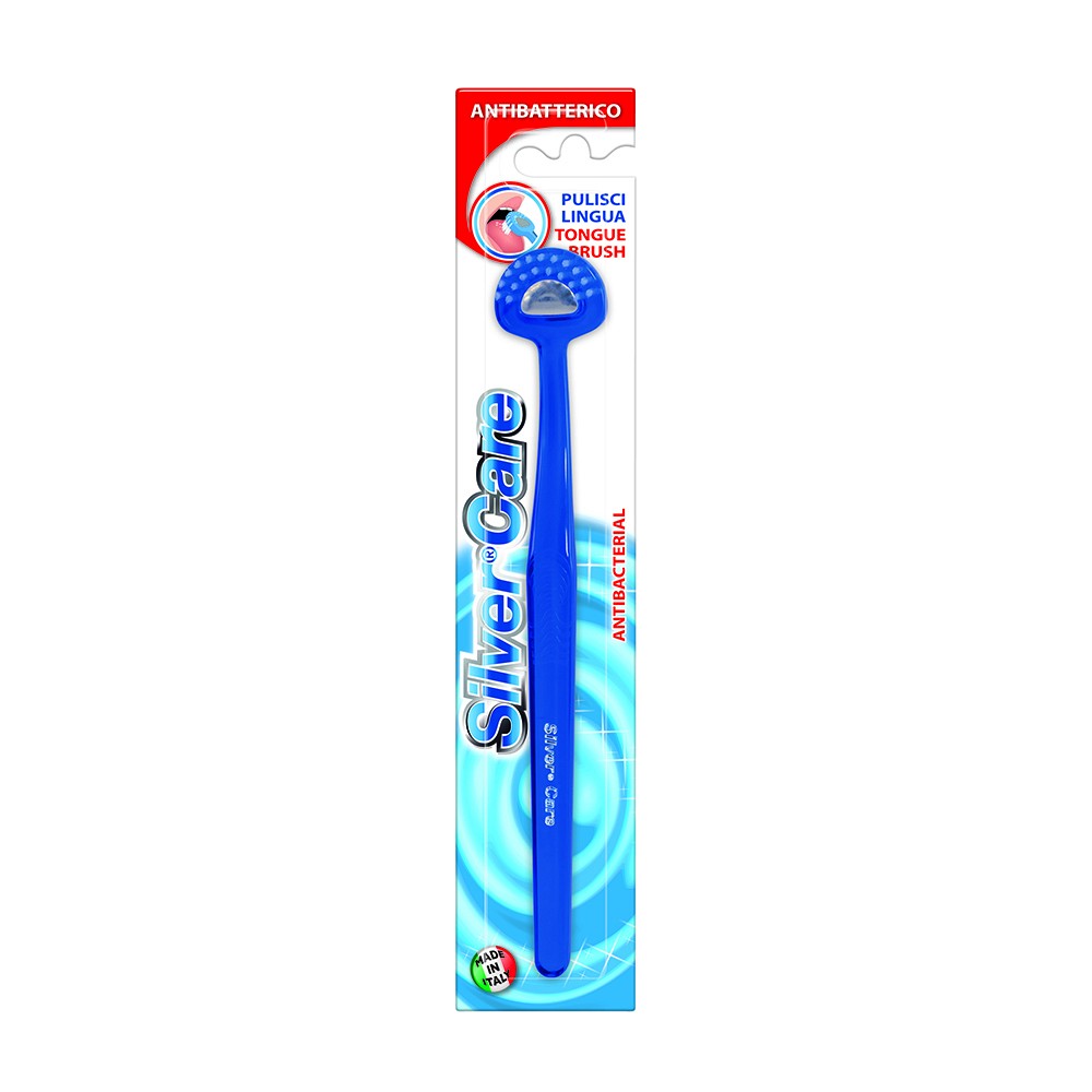 ZUNGENBÜRSTE SilverCare antibakteriell - 1Stk