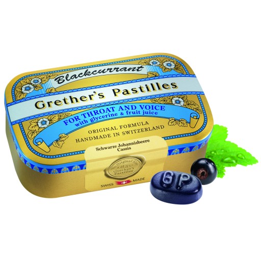 GRETHERS Blackcurrant Gold zh.Past.Dose - 110g - Gesundheit & Wellness