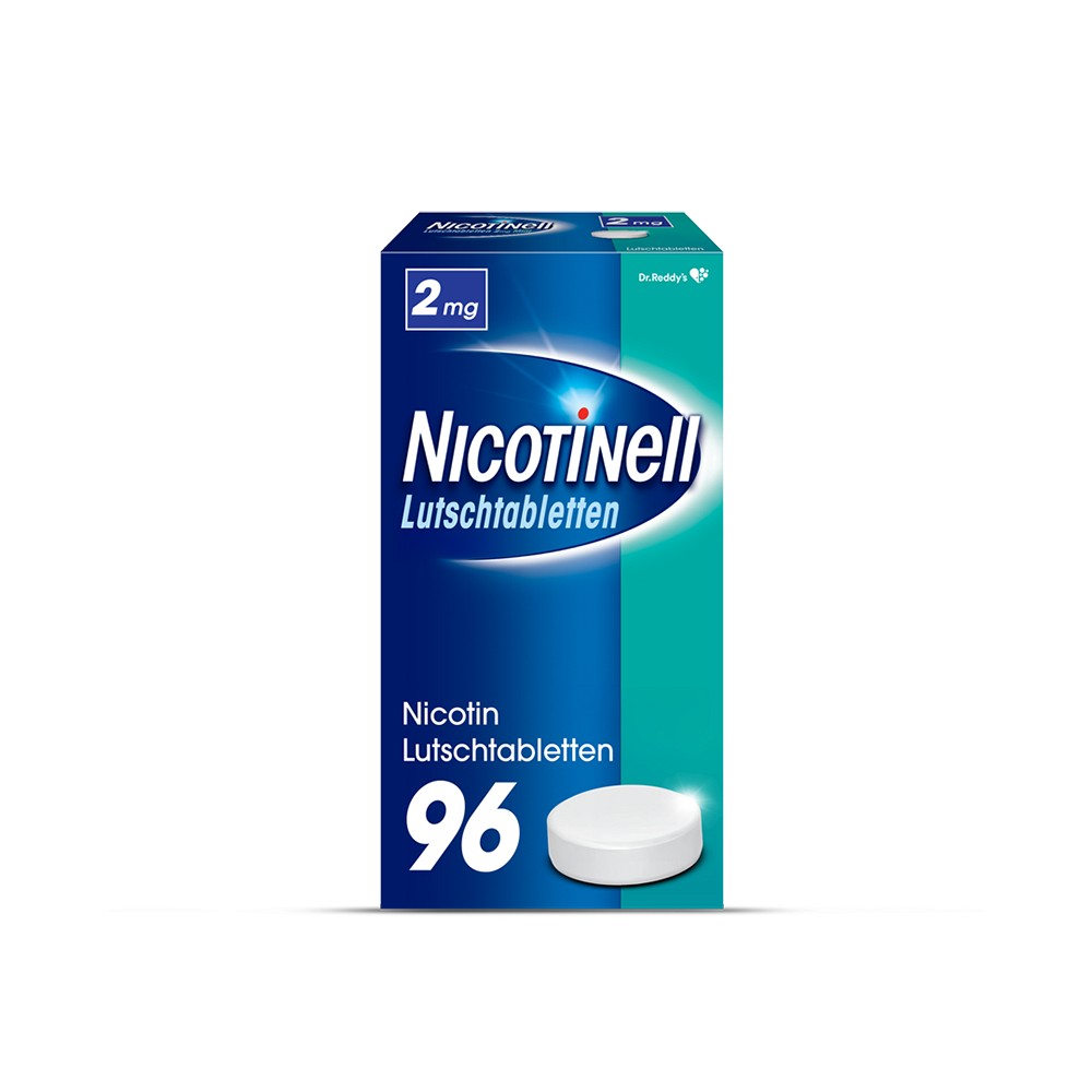 NICOTINELL Lutschtabletten 2 mg Mint - 96Stk - Raucherentwöhnung