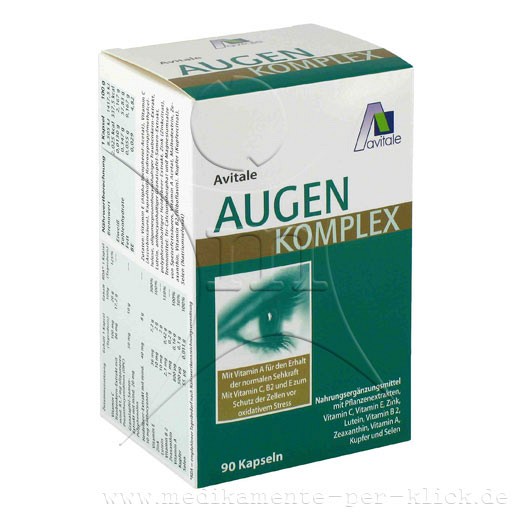 AUGEN KOMPLEX Kapseln - 90Stk