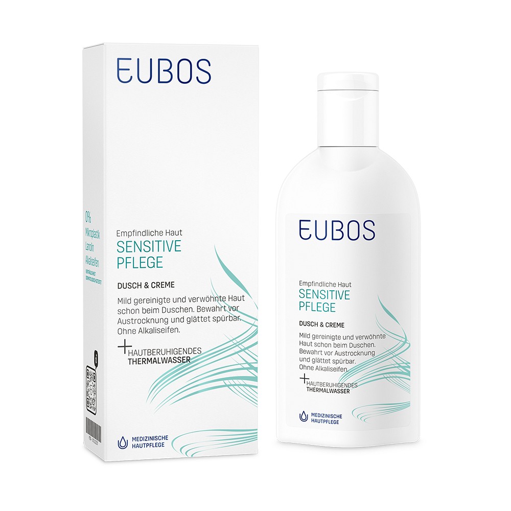 EUBOS SENSITIVE Dusch & Creme - 200ml - Körperreinigung