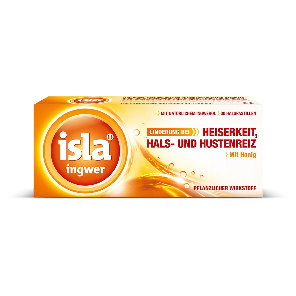 ISLA INGWER Pastillen - 30Stk - SONDERANGEBOTE