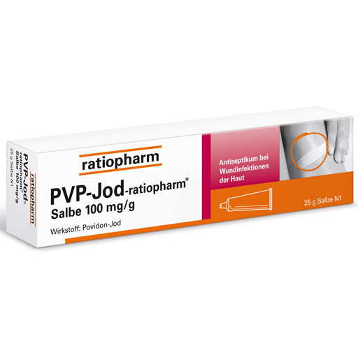 PVP-JOD-ratiopharm Salbe - 25g - Hauterkrankungen