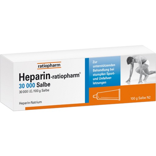 HEPARIN-RATIOPHARM 30.000 Salbe - 100g - Gelenk-& Muskelschmerzen