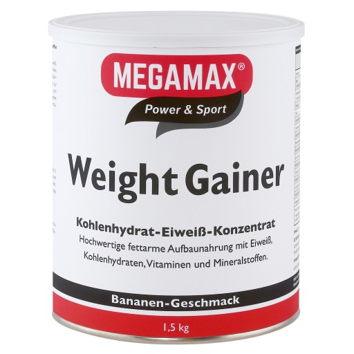 WEIGHT GAINER Megamax Banane Pulver - 1500g - Energy-Drinks