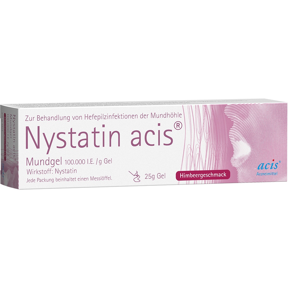 NYSTATIN acis Mundgel - 25g - Mund- & Darmpilz