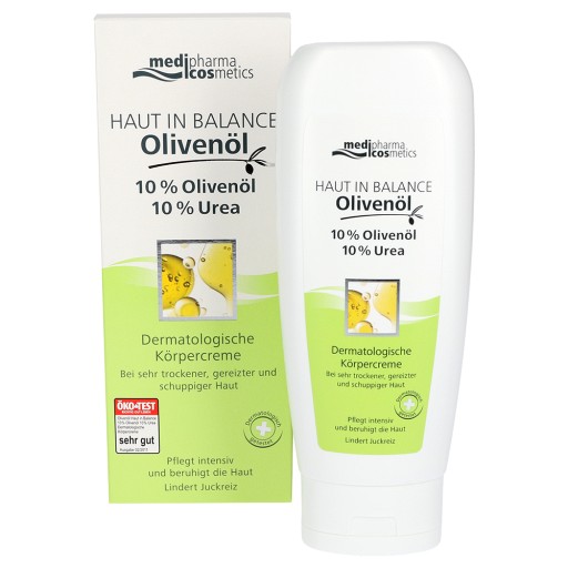 HAUT IN BALANCE Olivenöl Körpercreme 10% - 200ml - Trockene Haut