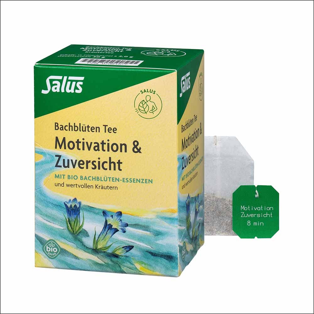 BACHBLÜTEN TEE Motivation&Zuversicht Bio Salus Fbt - 15Stk