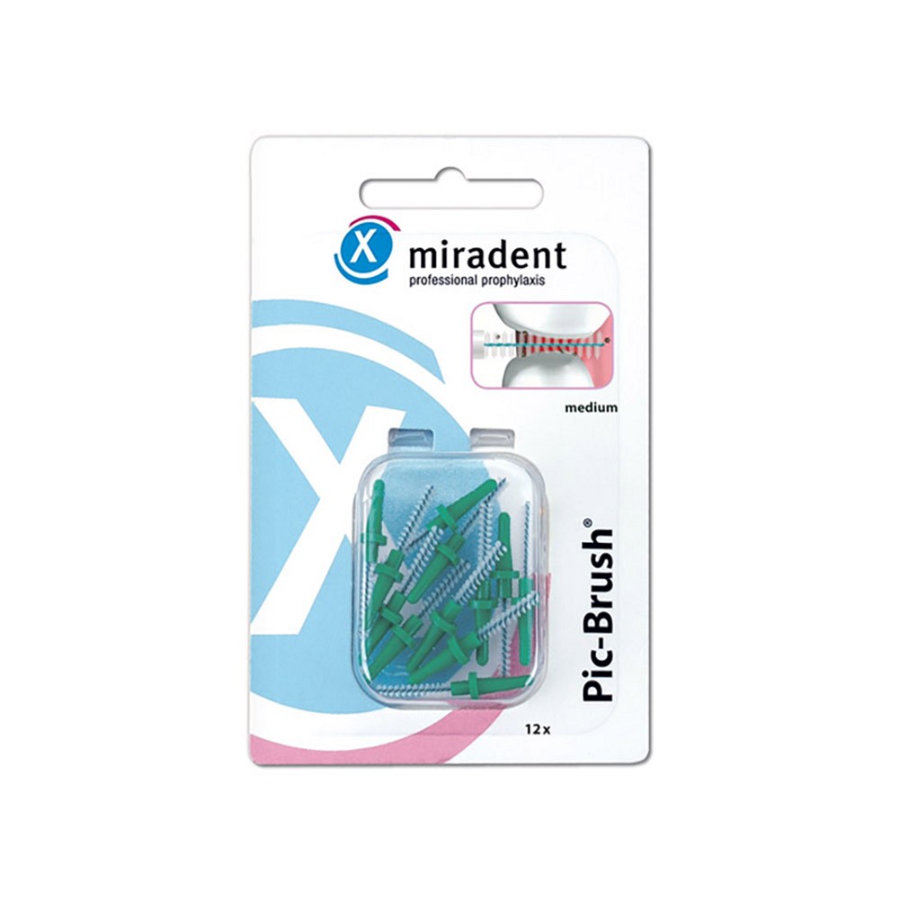 PIC BRUSH Interdentalb.Ersatzb.2,2 mm grün - 12Stk