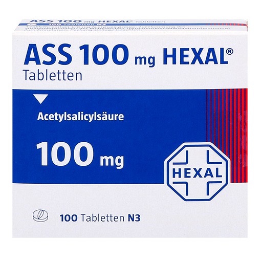 Ass 100 Hexal Tabletten 100 St Medikamente Per Klick De