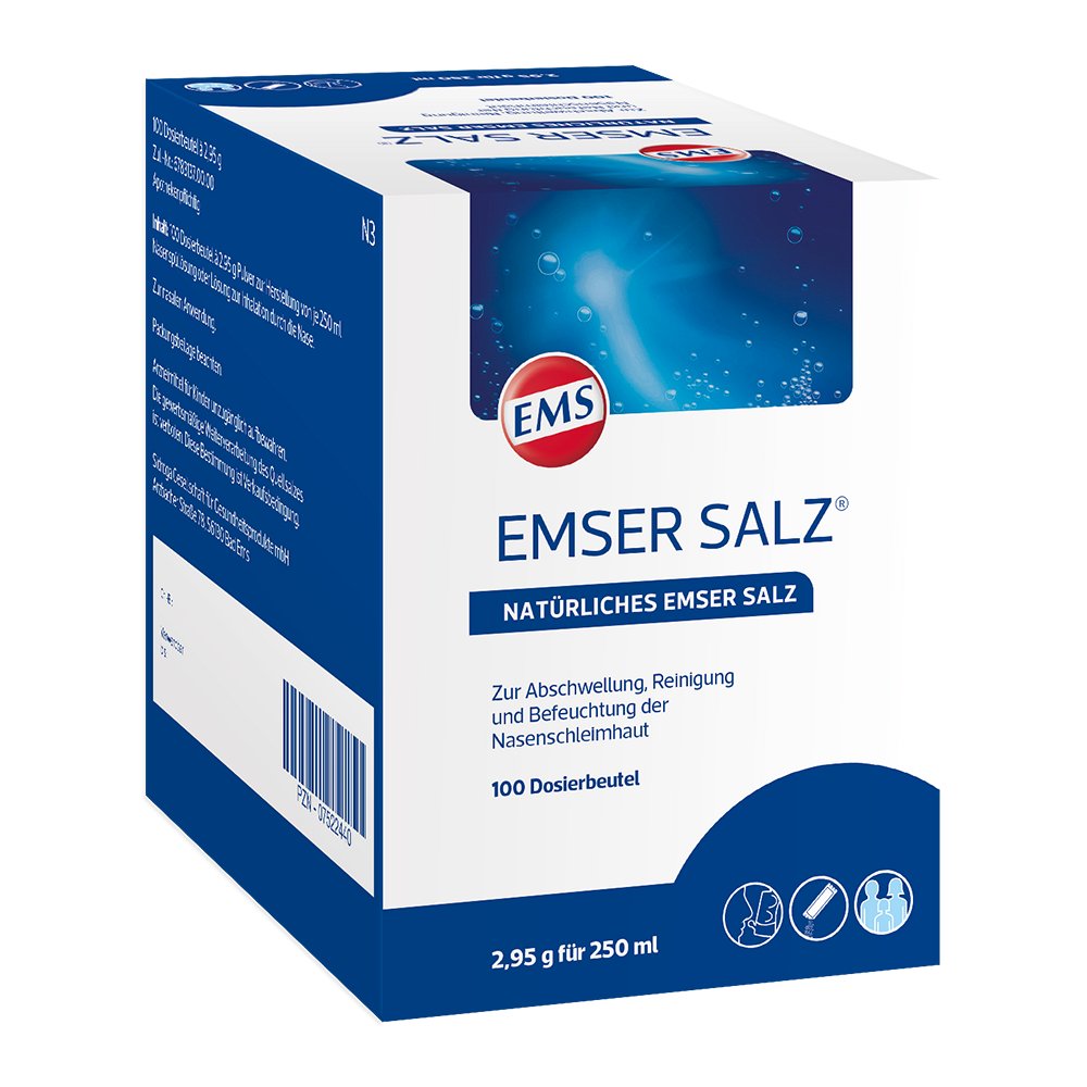 EMSER Salz Beutel - 100Stk - Nase