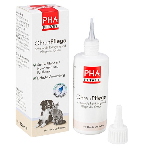 PHA OhrenPflege Tropfen f.Hunde - 100ml - Augen & Ohren
