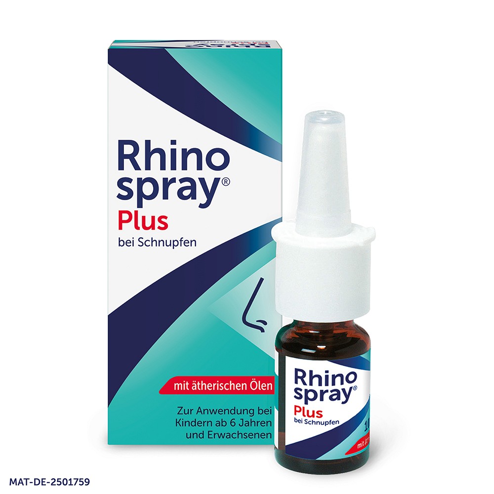RHINOSPRAY plus b.Schnupfen m.Feindosierer - 10ml - Nase
