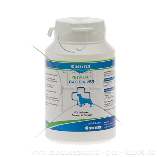 PETVITAL GAG Pulver f.Hunde - 100g - Gelenke & Knochen