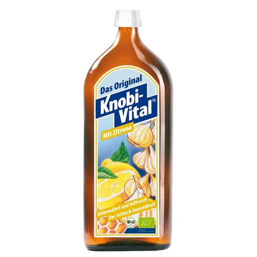 KNOBIVITAL mit Zitrone Bio - 960ml - Für Senioren